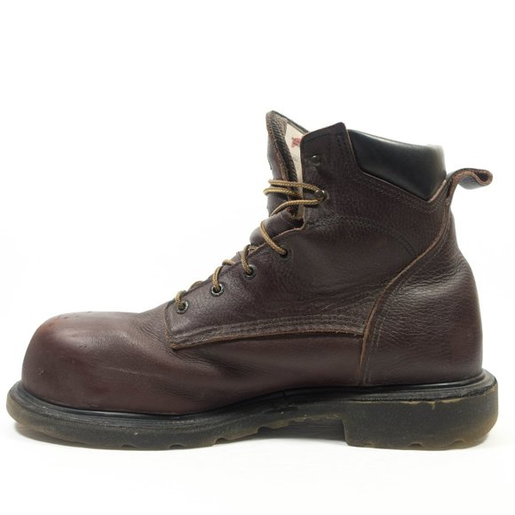 Red Wing 3504 Supersole 2.0 8" Gore-tex Waterproof Steel Toe Boots - Men's 13 - Picture 6 of 10